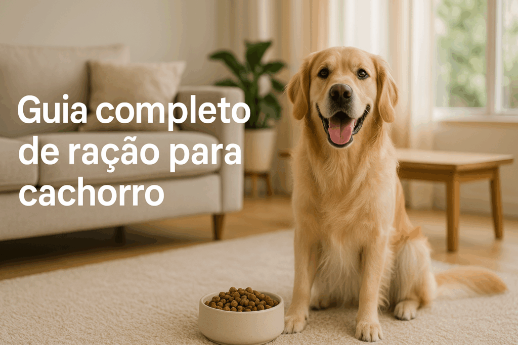 ração para cachorro balanceada