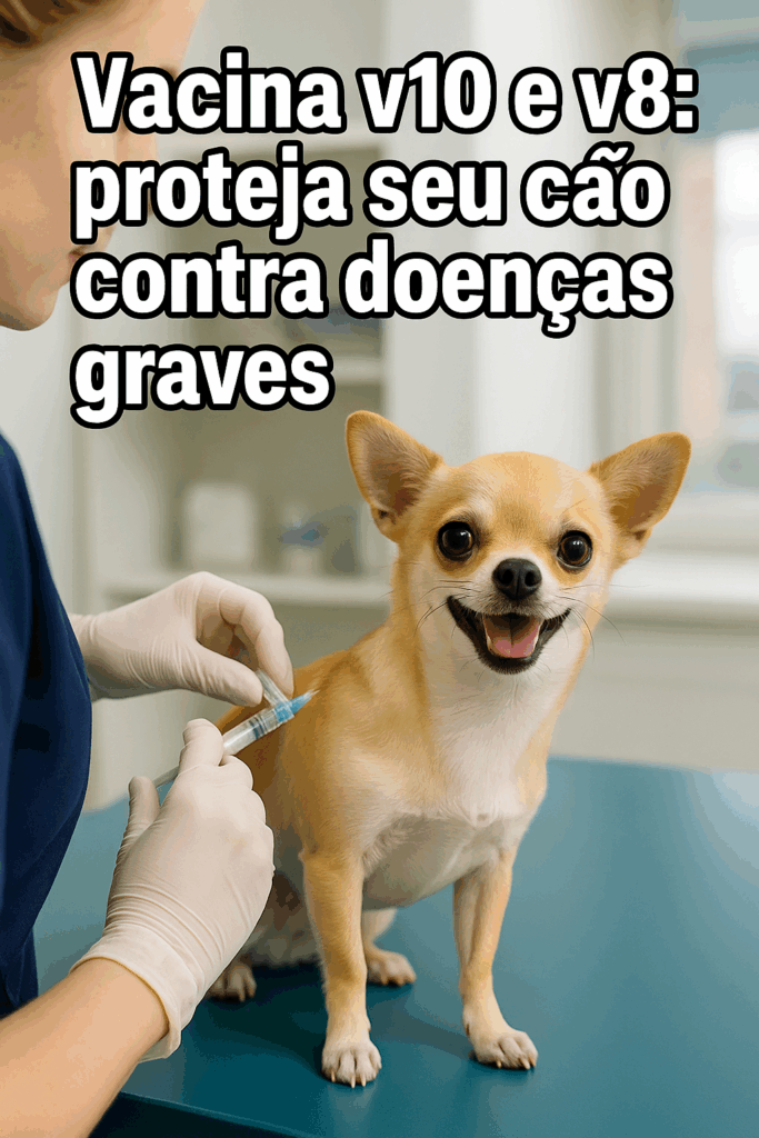 vacina v10, uma das vacinas de cachorro mais importantes