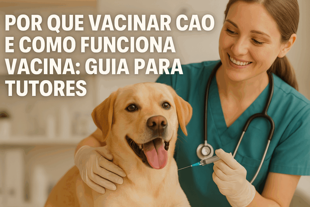 vacinar cão